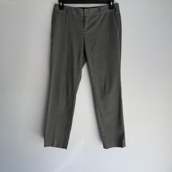 Banana Republic Ryan Fit Womens Dress Pants Gray 8 Straight Leg Causal Pockets - Picture 1 of 9